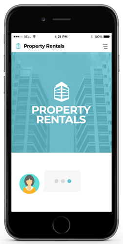 Real Estate Chatbot Example (Property Rentals)