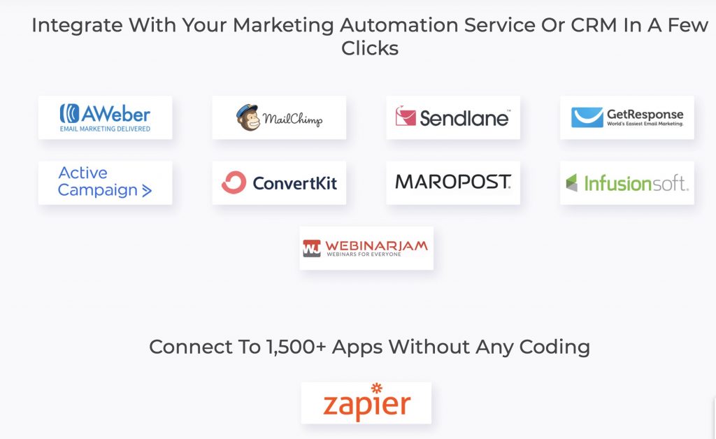 best chatbot integrations with marketing tools and Zapier